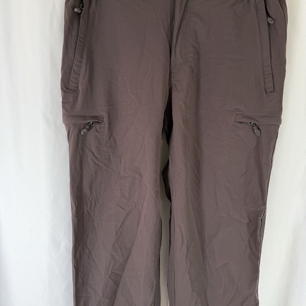 Mier Hiking Pants Women's 6 Purple Nylon Zip Cargo Pockets Button Zip - Picture 5 of 11